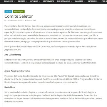 Comitê Seletor – Página 22